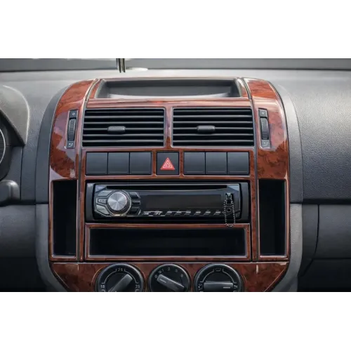 Накладки на панель (2001-2005) Карбон для Volkswagen Polo рр Накладки на панель (2001-2005) Карбон для Volkswagen Polo рр