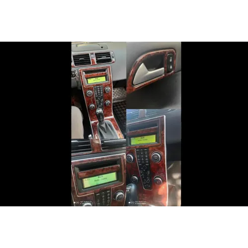 Накладки на панель Карбон для Volvo S40 2004-2012 рр Накладки на панель Карбон для Volvo S40 2004-2012 рр