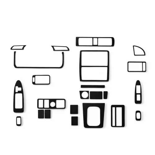 Накладки на панель (2000-2002) Титан для Toyota Camry рр Накладки на панель (2000-2002) Титан для Toyota Camry рр
