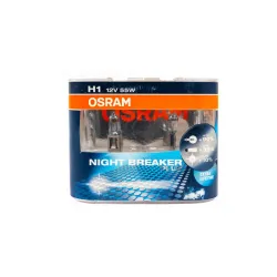 Лампа головного світла Osram H1 55W 64150NBP Night Breaker Plus Лампа головного світла Osram H1 55W 64150NBP Night Breaker Plus