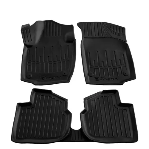 Килимки Stingray 3D (5 шт, поліуретан) для Skoda Rapid 2012-2019 рр