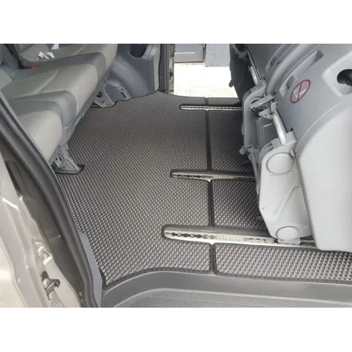 Килимки EVA V2 (Тільки самовивіз, повний салон, чорні) для Mercedes Vito W639 2004-2014 рр Килимки EVA V2 (Тільки самовивіз, повний салон, чорні) для Mercedes Vito W639 2004-2014 рр