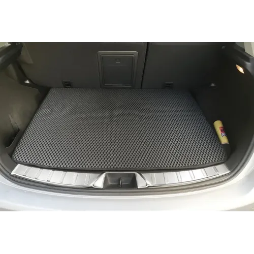 Накладка на поріг багажника 2010-2016 (нерж.) для Mitsubishi ASX рр Накладка на поріг багажника 2010-2016 (нерж.) для Mitsubishi ASX рр