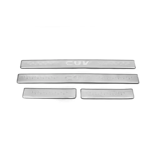 Накладки на пороги Libao (4 шт, нерж) для GreatWall Haval/Hover H3 2005-2013 рр