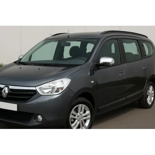 Накладки на дзеркала (2 шт, ABS) для Dacia Lodgy 2012-2022 рр