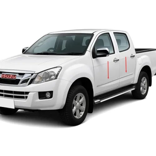 Молдинг дверний OmsaLine (нерж) для Isuzu D-Max 2011-2019 рр Молдинг дверний OmsaLine (нерж) для Isuzu D-Max 2011-2019 рр