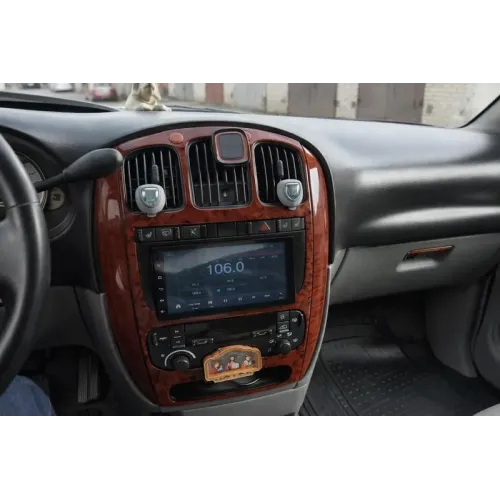 Накладки на панель (Meric) Алюміній для Chrysler Voyager 2001-2007 рр