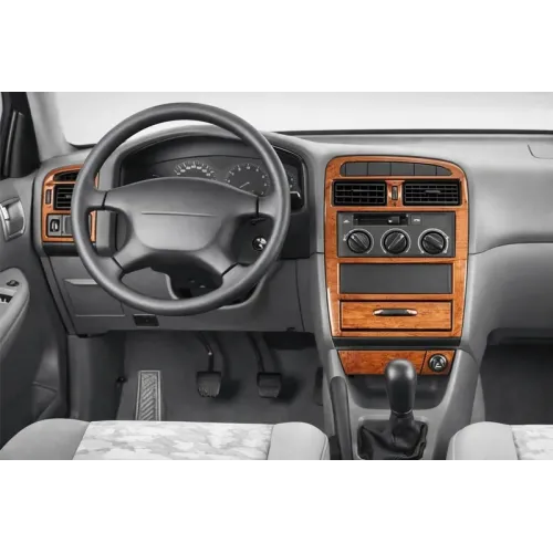 Накладки на панель дерево для Toyota Avensis 1998-2003 рр