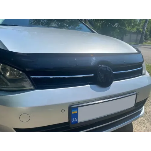 Накладки на решітку (на верх, нерж) для Volkswagen Golf 7/E-Golf 2012-2020 рр Накладки на решітку (на верх, нерж) для Volkswagen Golf 7/E-Golf 2012-2020 рр