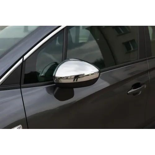 Накладки на дзеркала (2 шт, нерж) OmsaLine - Італійська нержавійка для Citroen DS-4 2010-2015 рр Накладки на дзеркала (2 шт, нерж) OmsaLine - Італійська нержавійка для Citroen DS-4 2010-2015 рр