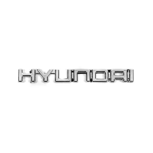 Напис Hyundai (16.5см на 1.9см) для Hyundai Напис Hyundai (16.5см на 1.9см) для Hyundai