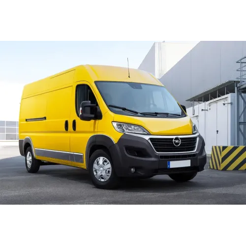 Молдинг дверний (к-т, нерж) Коротка база для Opel Movano 2021- рр
