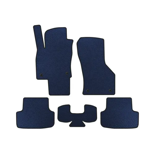 Килимки EVA (Синій) для Seat Leon 2013-2020 рр Килимки EVA (Синій) для Seat Leon 2013-2020 рр