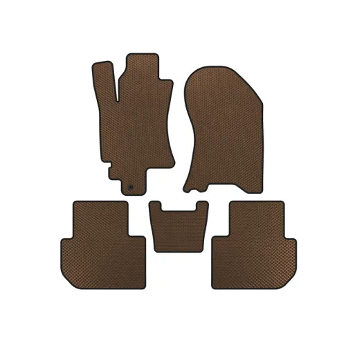 Килимки EVA (Коричневий) для Subaru Tribeca 2005-2014 рр Килимки EVA (Коричневий) для Subaru Tribeca 2005-2014 рр