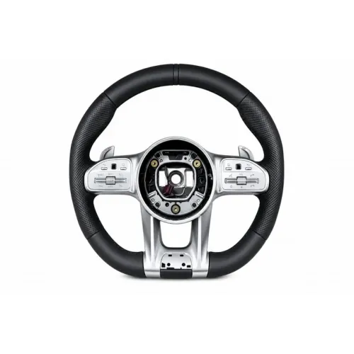 Кермо AMG 2018-Style (чорний, 3pin) для Mercedes GLC coupe C253 2016-2023 рр