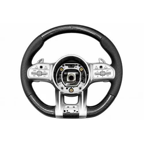 Кермо AMG 2018-Style (Карбон -2026 сірі кнопки, 3pin) для Mercedes GLC coupe C253 2016-2023 рр Кермо AMG 2018-Style (Карбон -2026 сірі кнопки, 3pin) для Mercedes GLC coupe C253 2016-2023 рр