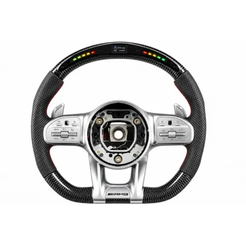 Кермо AMG 2018-Style (Карбон, LED, 3pin) для Mercedes AMG GT C190/R190 2014-2022 рр Кермо AMG 2018-Style (Карбон, LED, 3pin) для Mercedes AMG GT C190/R190 2014-2022 рр