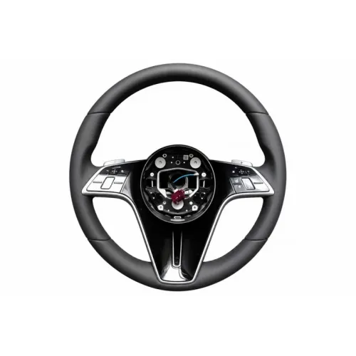 Кермо Maybach-Style (чорний -2026 сірі кнопки, 3pin) для Mercedes SLC R172 2016-2020 рр Кермо Maybach-Style (чорний -2026 сірі кнопки, 3pin) для Mercedes SLC R172 2016-2020 рр
