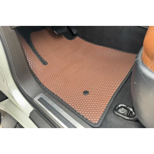 Гумові килимки Carsuit (2007-2012, коричневий) для Toyota Land Cruiser 200 рр Гумові килимки Carsuit (2007-2012, коричневий) для Toyota Land Cruiser 200 рр