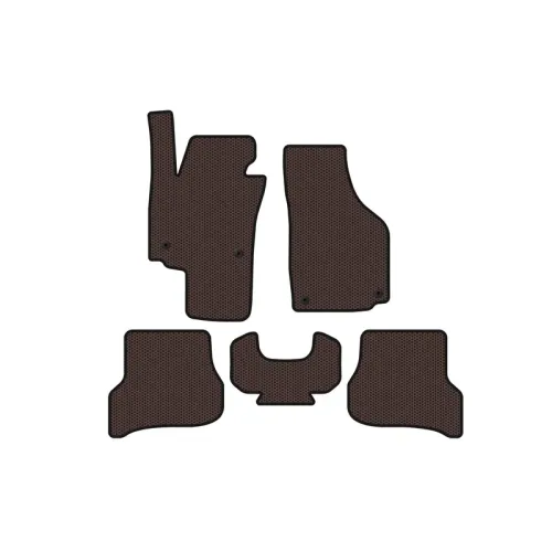 Гумові килимки Carsuit (Коричневий) для Seat Altea 2004-2015 рр Гумові килимки Carsuit (Коричневий) для Seat Altea 2004-2015 рр