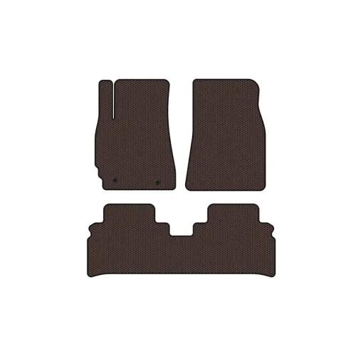 Гумові килимки Carsuit (Коричневий) для Toyota Highlander 2000-2008 рр
