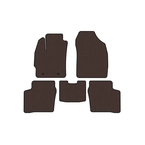Гумові килимки Carsuit (LB, коричневий) для Toyota Prius 2003-2009 рр Гумові килимки Carsuit (LB, коричневий) для Toyota Prius 2003-2009 рр