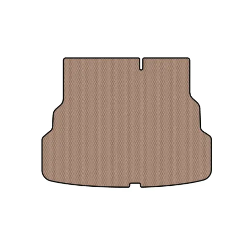 Гумовий килимок в багажник Carsuit V2 (SD, бежевий) для Kia Rio 2012-2017 рр