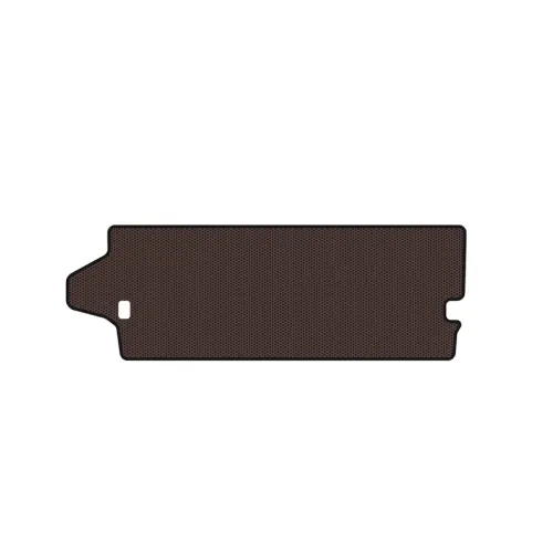 Гумовий килимок в багажник Carsuit (до 3 ряду, коричневий) для Nissan Pathfinder R51 2005-2014 рр