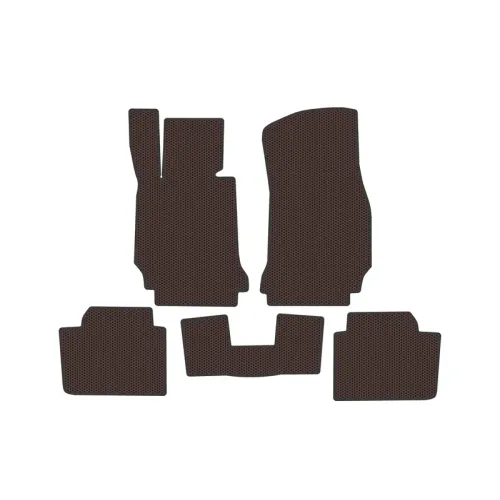 Гумові килимки Carsuit (Для F36, коричневий) для BMW 4 серія F32/F33/F36 2012-2020 рр