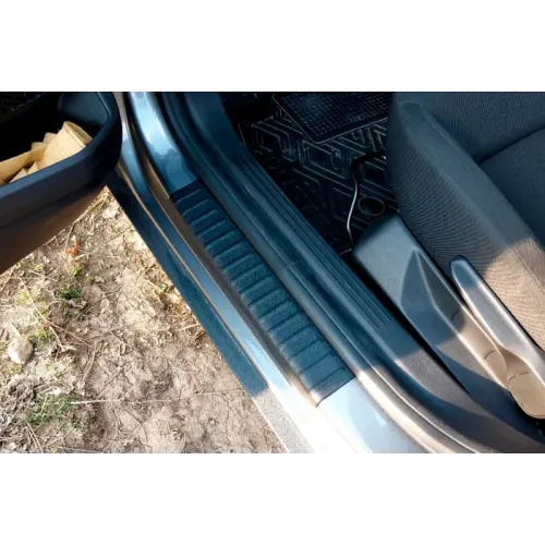 Накладки на внутрішні пороги EuroCap (Матовий, 4 шт, ABS) для Renault Duster 2024- рр