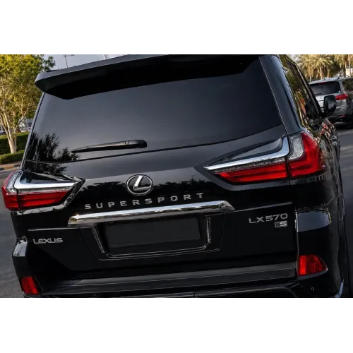 Емблема / шильдик Supersport (3 шт) для Lexus LX570/450d 2008-2022 рр Емблема / шильдик Supersport (3 шт) для Lexus LX570/450d 2008-2022 рр