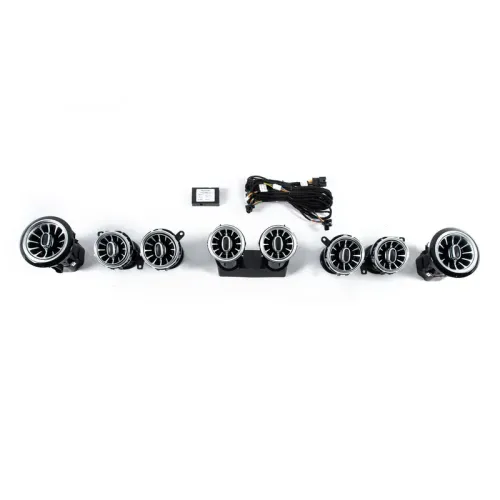 Дефлектори вентиляційні LED (64 color) для Mercedes E-class W213 2016-2023 рр Дефлектори вентиляційні LED (64 color) для Mercedes E-class W213 2016-2023 рр