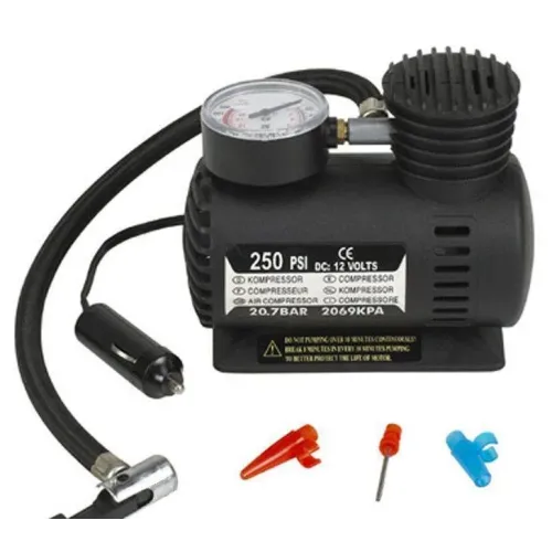 Автомобільний насос - компресор Air compressor DC-12V ∙ Портативний міні-насос в авто Автомобільний насос - компресор Air compressor DC-12V ∙ Портативний міні-насос в авто