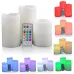 Комплект світлодіодних свічок Luma Candles LED свічка - нічник RGB з пультом керування, 3 шт.