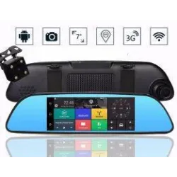 D35 / K35 Зеркало регистратор, 7" сенсор, 2 камеры, GPS навигатор, WiFi, 8Gb, Android, 3G Распродажа PR5 D35 / K35 Зеркало регистратор, 7" сенсор, 2 камеры, GPS навигатор, WiFi, 8Gb, Android, 3G Распродажа PR5