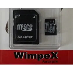 Карта Флэш-Памяти WIMPEX microSD 8GB PR3 Карта Флэш-Памяти WIMPEX microSD 8GB PR3