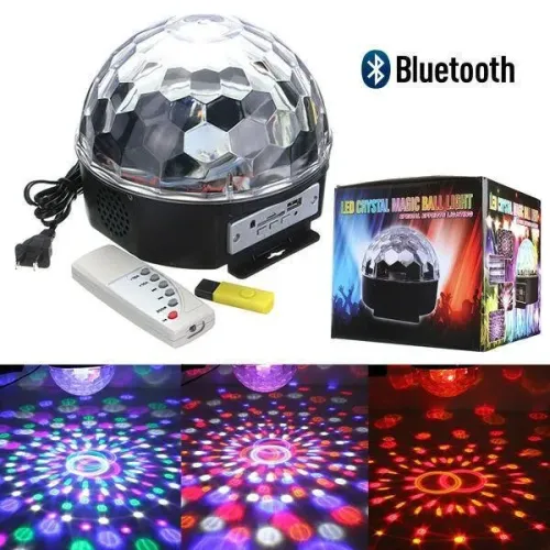 Диско шар для вечеринок с поддержкой USB Led Magic Ball Light CG07 PR3 Диско шар для вечеринок с поддержкой USB Led Magic Ball Light CG07 PR3
