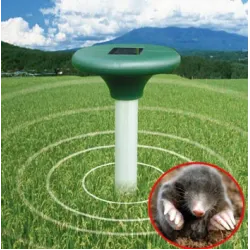 Відлякувач кротів гризунів Solar Rodent Repeller на сонячній батареї