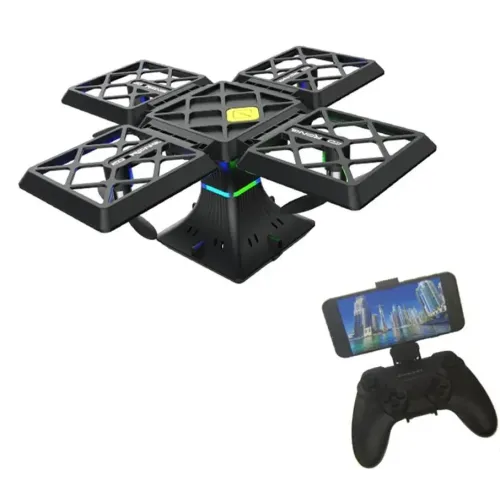 Квадрокоптер трансформер Black Knight Cube 414 с wifi камерой | Дрон-куб на дистанционном управлении PR5