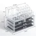 Органайзер для хранения косметики 3 drawer | Акриловый настольный ящик для бижутерии | Бокс для косметики