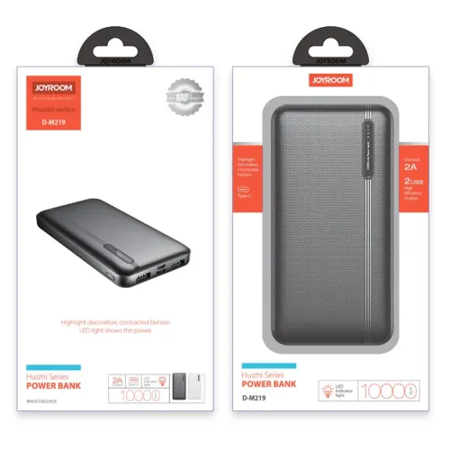 Аккумуляторная батарея PowerBank JOYROOM D-M219 (10000mAh), портативная батарея, внешний аккумулятор, CG09 PR4
