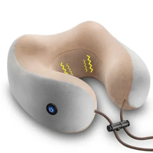 Масажна подушка U-shaped Massage pillow для шиї та спини інфрачервоний роликовий масажер Масажна подушка U-shaped Massage pillow для шиї та спини інфрачервоний роликовий масажер