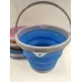 Туристичне складане відро, 5 л Cіліконове відро Сollapsible Bucket Туристичне складане відро, 5 л Cіліконове відро Сollapsible Bucket