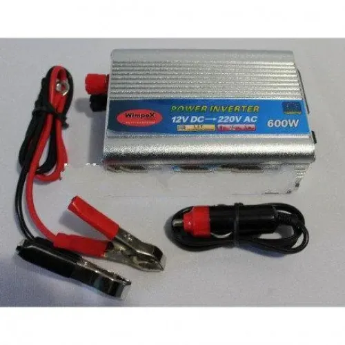 Преобразователь инвертор Wimpex 600W 12V-220V PR4 Преобразователь инвертор Wimpex 600W 12V-220V PR4
