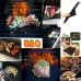 BBQ grill sheet Гриль-мат килимок для гарячого з антипригарним покриттям, 33х40 см BBQ grill sheet Гриль-мат килимок для гарячого з антипригарним покриттям, 33х40 см