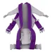 Слинг-рюкзак для переноски ребенка Baby Carriers Фиолетовый PR4