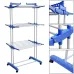Сушарка складна для білизни GARMENT RACK Вертикальна пересувна стійка-сушарка для сушіння речей та білизни, на коліщатках Сушарка складна для білизни GARMENT RACK Вертикальна пересувна стійка-сушарка для сушіння речей та білизни, на коліщатках