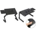 Столик - підставка для ноутбука з активним охолодженням Laptop Table T8 стіл-трансформер + 2 кулери Столик - підставка для ноутбука з активним охолодженням Laptop Table T8 стіл-трансформер + 2 кулери