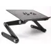 Столик - підставка для ноутбука з активним охолодженням Laptop Table T8 стіл-трансформер + 2 кулери Столик - підставка для ноутбука з активним охолодженням Laptop Table T8 стіл-трансформер + 2 кулери