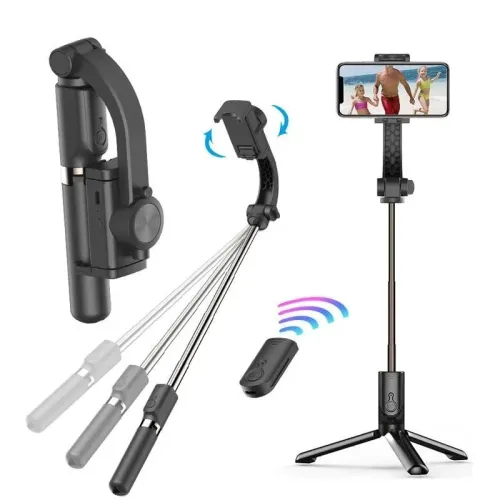 Стабилизатор штатив для смартфона Gimbal GS-30 / Стедикам монопод тренога с функцией стабилизатора Стабилизатор штатив для смартфона Gimbal GS-30 / Стедикам монопод тренога с функцией стабилизатора